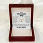 Gift for Wife "The Magical Day" Gold linked hearts Necklace to my Wonderful Wife