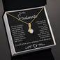 Presente para Alma Gêmea "Seu Último Tudo" Colar de Beleza Sedutora Ouro Amarelo 18K