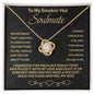 To My Smokin Hot Soulmate Necklace