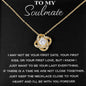 Presente de Alma Gêmea - Colar de Nó de Amor em Ouro 18K Last Everything
