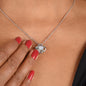 Presente de Alma Gêmea - Colar de Nó de Amor em Ouro 18K Last Everything