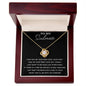 Presente de Alma Gêmea - Colar de Nó de Amor em Ouro 18K Last Everything