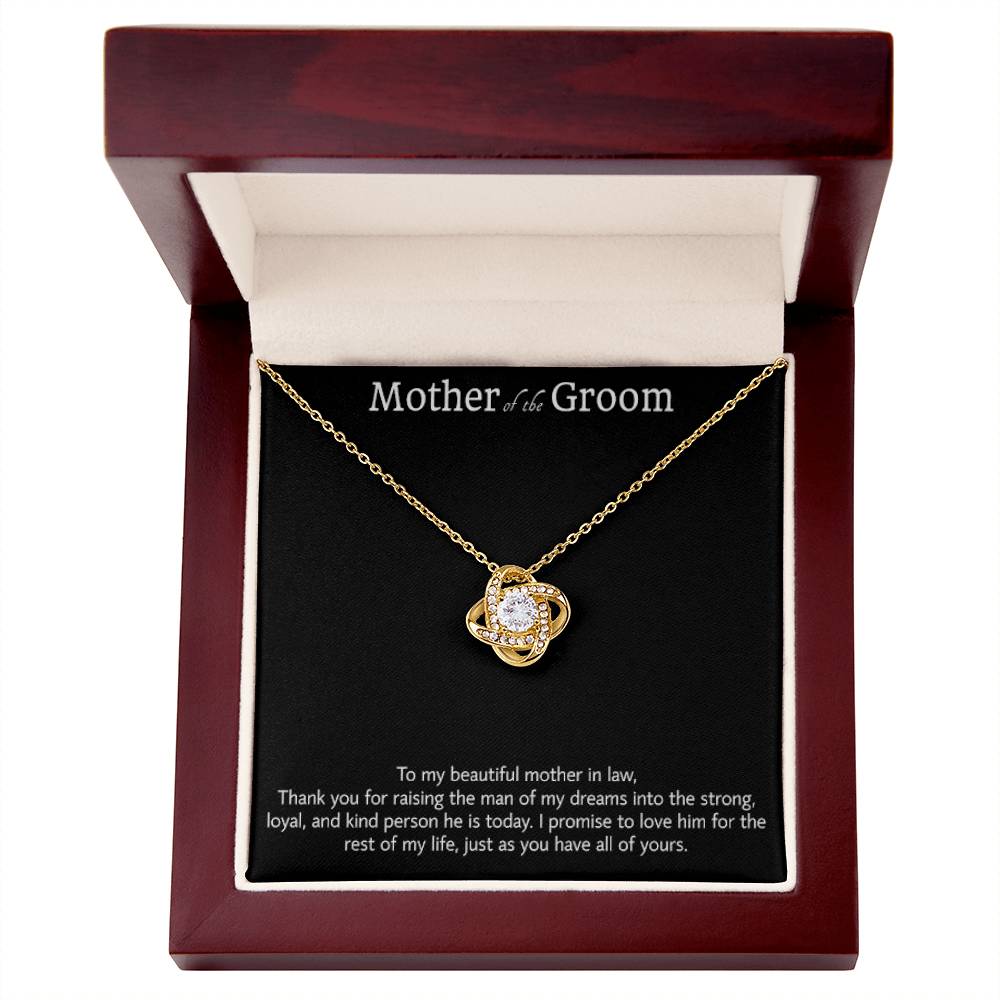 Regalo de la novia para la madre del novio, regalo de collar para la suegra, regalo para la suegra, regalos de boda para el hombre de mis sueños, regalo de agradecimiento