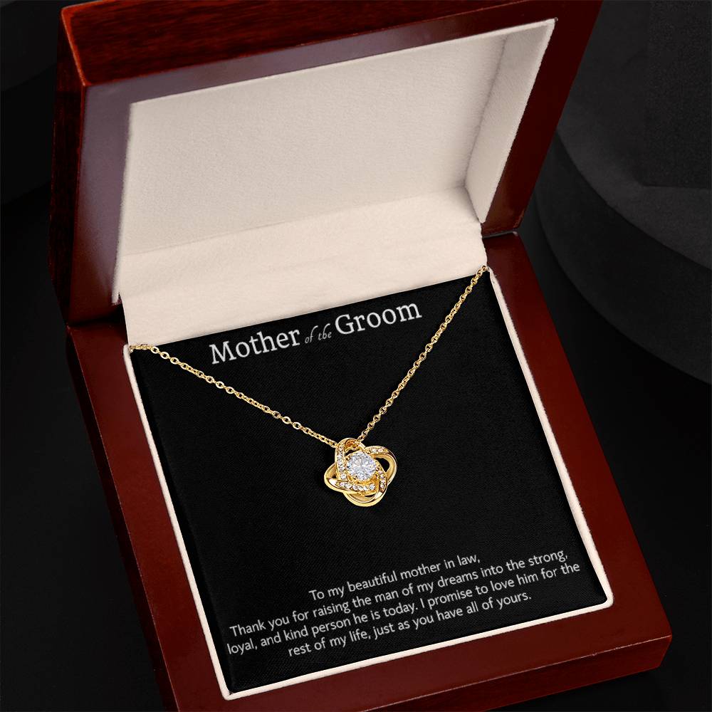 Regalo de la novia para la madre del novio, regalo de collar para la suegra, regalo para la suegra, regalos de boda para el hombre de mis sueños, regalo de agradecimiento