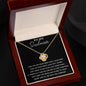 Presente de Alma Gêmea - Colar de Nó de Amor em Ouro 18K Last Everything