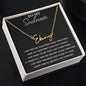 Presente de alma gêmea - Colar de assinatura personalizado Last Everything 001