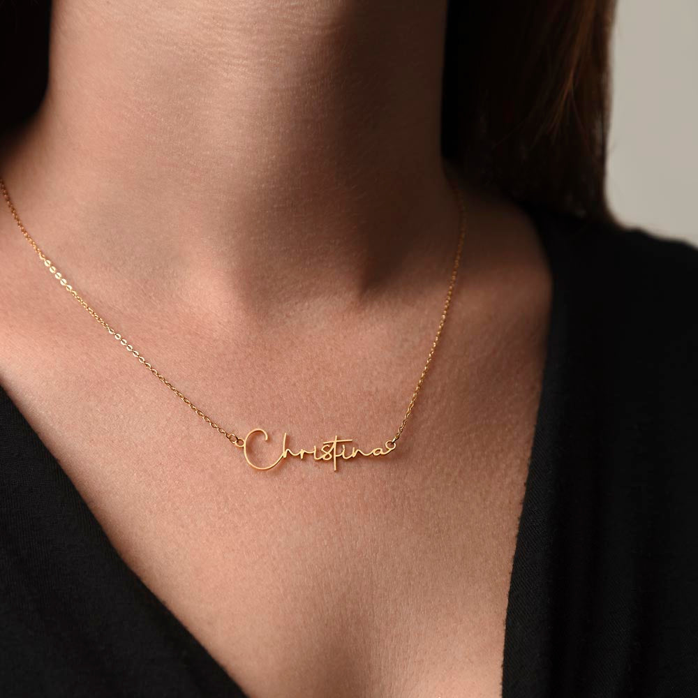 Regalo para esposa "No puedo vivir sin ti" regalo personalizado collar personalizado 001