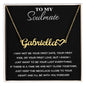 Presente de Alma Gêmea - Colar de Assinatura Personalizado Last Everything 002