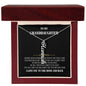 Granddaughter Vertical Signature Necklace: A Timeless Gift of Love and Memories granddaughter necklace
