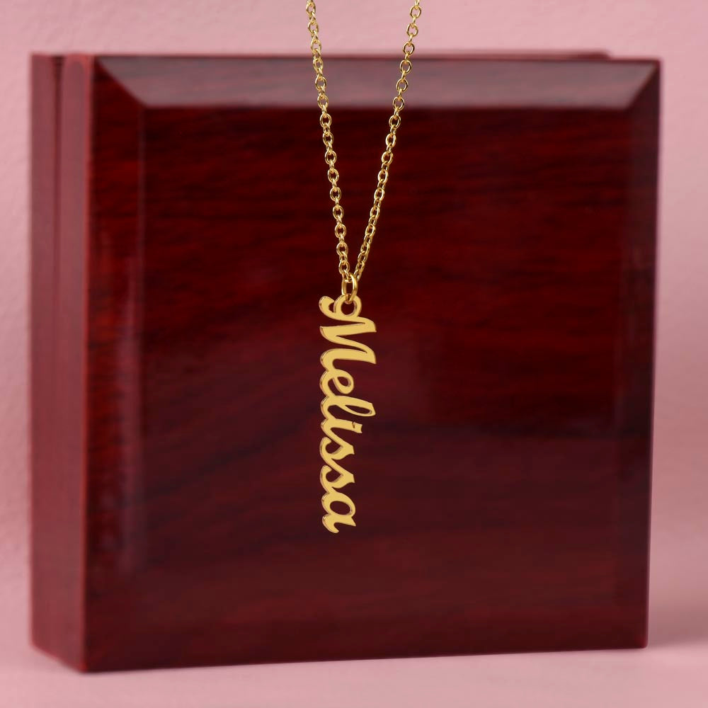 Regalo para Esposa "No Puedo Vivir Sin Ti" regalo personalizado Collar personalizado con corazón 002