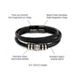 Para mi futuro esposo: pulsera de regalo de joyería y tarjeta con mensaje "El siguiente paso conmigo"