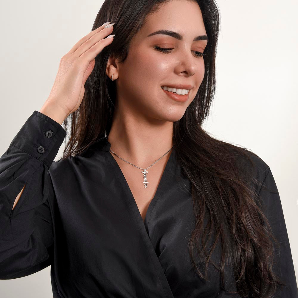 Collar de regreso a clases: regalo personalizado de regreso a clases para estudiantes universitarios, collar con nombres exclusivos para el primer día 005