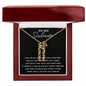 Soulmate Gift- Last Everything Vertical Signature Name Necklace 002