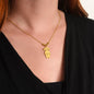 To My Mother necklace gift "thank you for being in my life" Kids Charm w/ Message Card