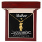 To My Mother necklace gift "thank you for being in my life" Kids Charm w/ Message Card