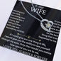 Jewelry To My Wife - the best thing that ever happened to me,Forever Love Necklace, Gift For Wife, Gift for her,Gifts For Wife Romantic, Christmas Birthday Gift, Valentine Gift