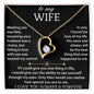 Jewelry To My Wife - the best thing that ever happened to me,Forever Love Necklace, Gift For Wife, Gift for her,Gifts For Wife Romantic, Christmas Birthday Gift, Valentine Gift