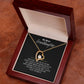 Granddaughter Gold Heart Necklace - "My Dear Granddaughter" from Grandma or Grandpa