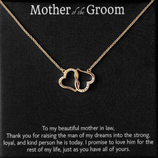 Regalo de la novia para la madre del novio, regalo de collar para la suegra, regalo para la suegra, regalos de boda para, el hombre de mis sueños, regalo de agradecimiento