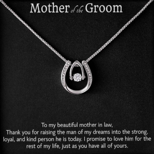 Regalo de la novia para la madre del novio, regalo de collar para la suegra, regalo para la suegra, regalos de boda para el hombre de mis sueños, regalo de agradecimiento 