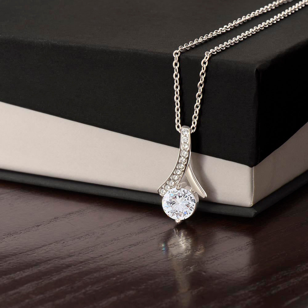 Para mi hermosa novia, collar de regalo para el día de la boda, regalo del novio, boda “mi esposa perfecta” para la novia, collar de regalo para el día del compromiso 