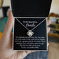 Para mi hermosa novia, collar de regalo para el día de la boda, regalo del novio, boda “mi esposa perfecta” para la novia, collar de regalo para el día del compromiso 