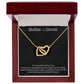 Regalo de la novia para la madre del novio, regalo de collar para la suegra, regalo para la suegra, regalos de boda para el hombre de mis sueños, regalo de agradecimiento 