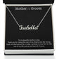 Regalo de la novia para la madre del novio, regalo de collar para la suegra, regalo para la suegra, regalos de boda para el hombre de mis sueños, regalo de agradecimiento 