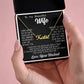 Beautiful Gift for Wife "I Can't Live Without You" Necklace personalized name