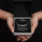 Granddaughter Necklace - "My Dear Granddaughter" from Grandma or Grandpa Signature name necklace 003