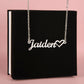Godmother on My Wedding Day Necklace, Wedding Thank You Gift for Godmother, Godmother of The Bride, Gift from Bride To Godmother