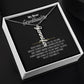 Granddaughter Necklace - "My Dear Granddaughter" from Grandma or Grandpa Signature name necklace 004