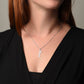 Granddaughter Necklace - "My Dear Granddaughter" from Grandma or Grandpa Signature name necklace 004