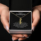 Granddaughter Necklace - "My Dear Granddaughter" from Grandma or Grandpa Signature name necklace 004