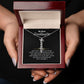 Granddaughter Necklace - "My Dear Granddaughter" from Grandma or Grandpa Signature name necklace 004