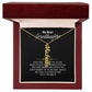 Granddaughter Necklace - "My Dear Granddaughter" from Grandma or Grandpa Signature name necklace 004