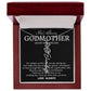 Godmother on My Wedding Day Necklace, Wedding Thank You Gift for Godmother, Godmother of The Bride, Gift from Bride To Godmother