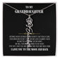 Granddaughter birth flower name Necklace: A Timeless Gift of Love and Memories granddaughter necklace
