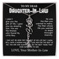 My Dear Daughter-In-Heart Gift-Love Your Mother-In-Law Necklace Personalized Birth Flower