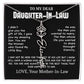 My Dear Daughter-In-Heart Gift-Love Your Mother-In-Law Necklace Personalized Birth Flower