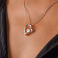 Granddaughter Gold Heart Necklace - "My Dear Granddaughter" from Grandma or Grandpa