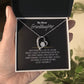 Granddaughter Gold Heart Necklace - "My Dear Granddaughter" from Grandma or Grandpa