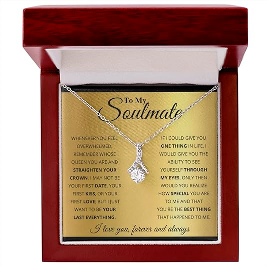 To My Soulmate - Forever Love - Conjunto de Presente Soul-Mate Gold Alluring 
