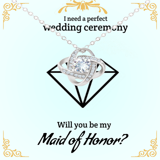 Para mi dama de honor de parte de la novia: ceremonia de boda perfecta, hermoso juego de regalo